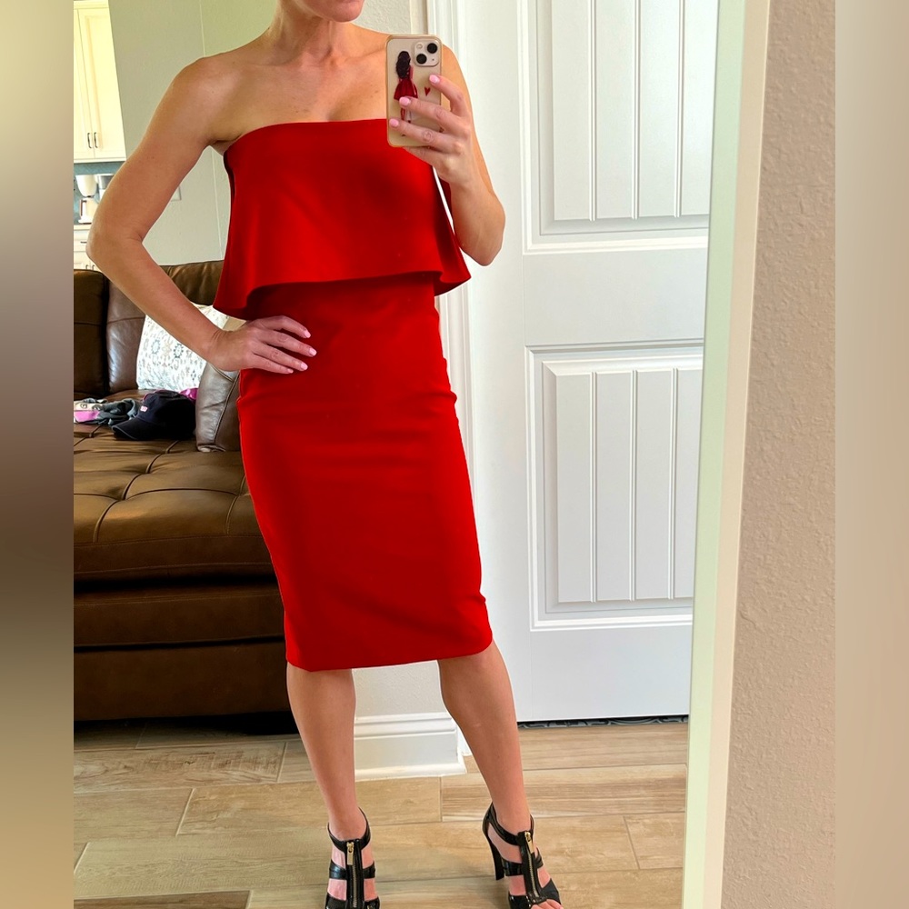 LIKELY red dress size 0
